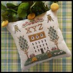Little House ABC Samplers 9 -Little House XYZ (image for) Little House ABC Samplers 9 -Little House XYZ